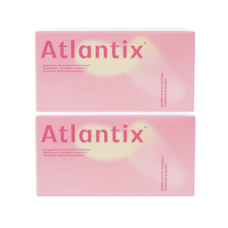 ATLANTIX Snow Lotus Herbal Feminine Care Pads – Freshness & Comfort, 16 Count